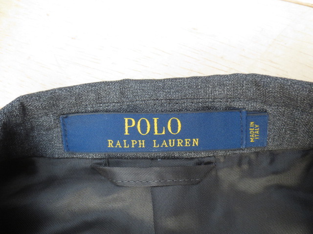 ☆超美品☆ラルフローレン(RalphLauren)☆濃いグレー☆ジャケット☆サイズ41L (175)☆。_画像5