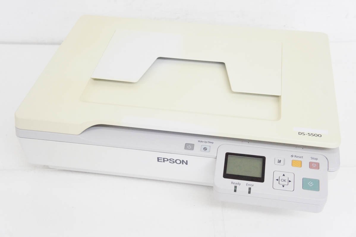 5 EPSON Epson A4 correspondence color Flat Head scanner DS-5500