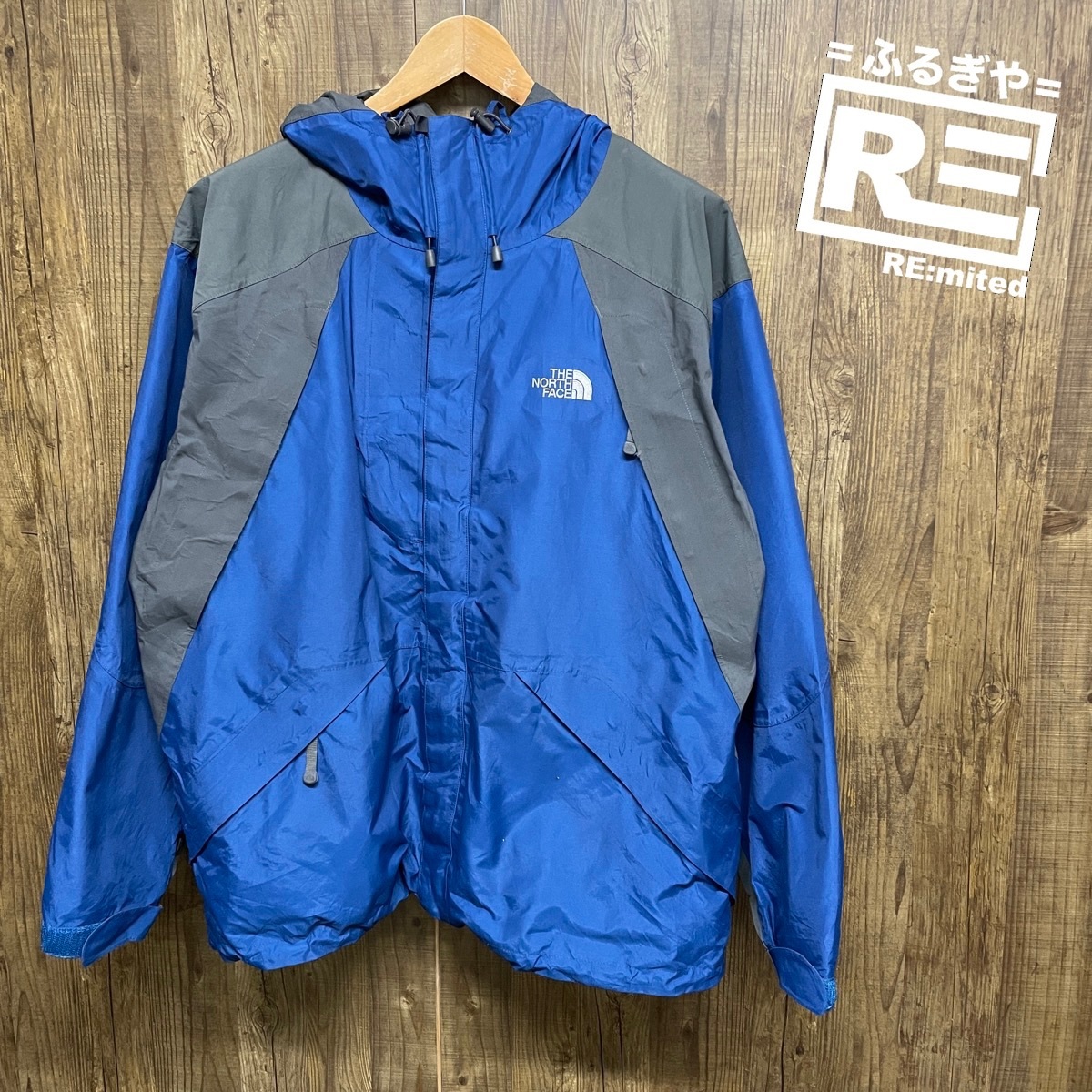 THE NORTH FACE ノースフェイス ゴアテックス サミットシリーズ ナイロンジャケット マウンテンパーカー メンズ ブルー L