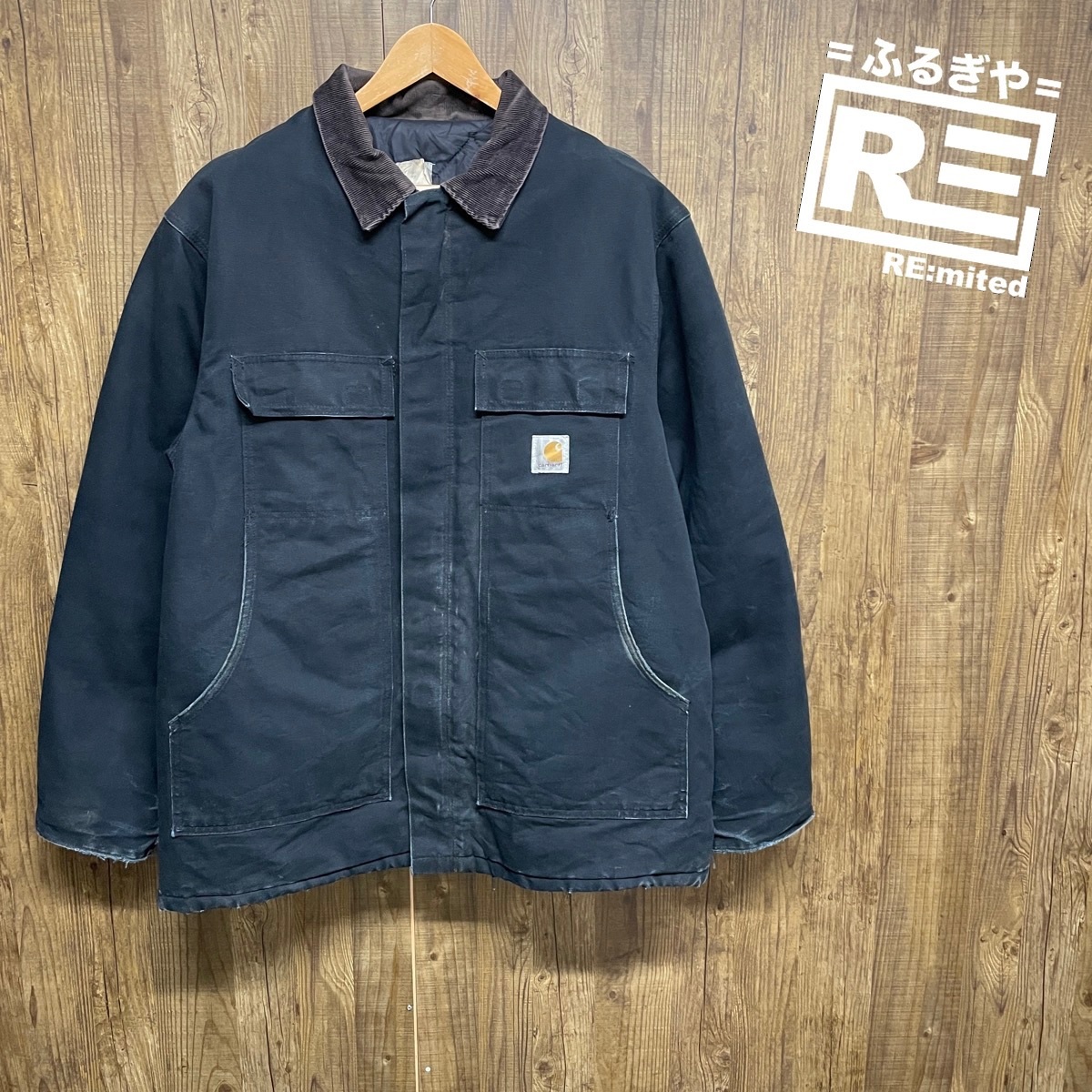 超可爱 CARHARTT カーハート ワンポイント ブラック キルティング