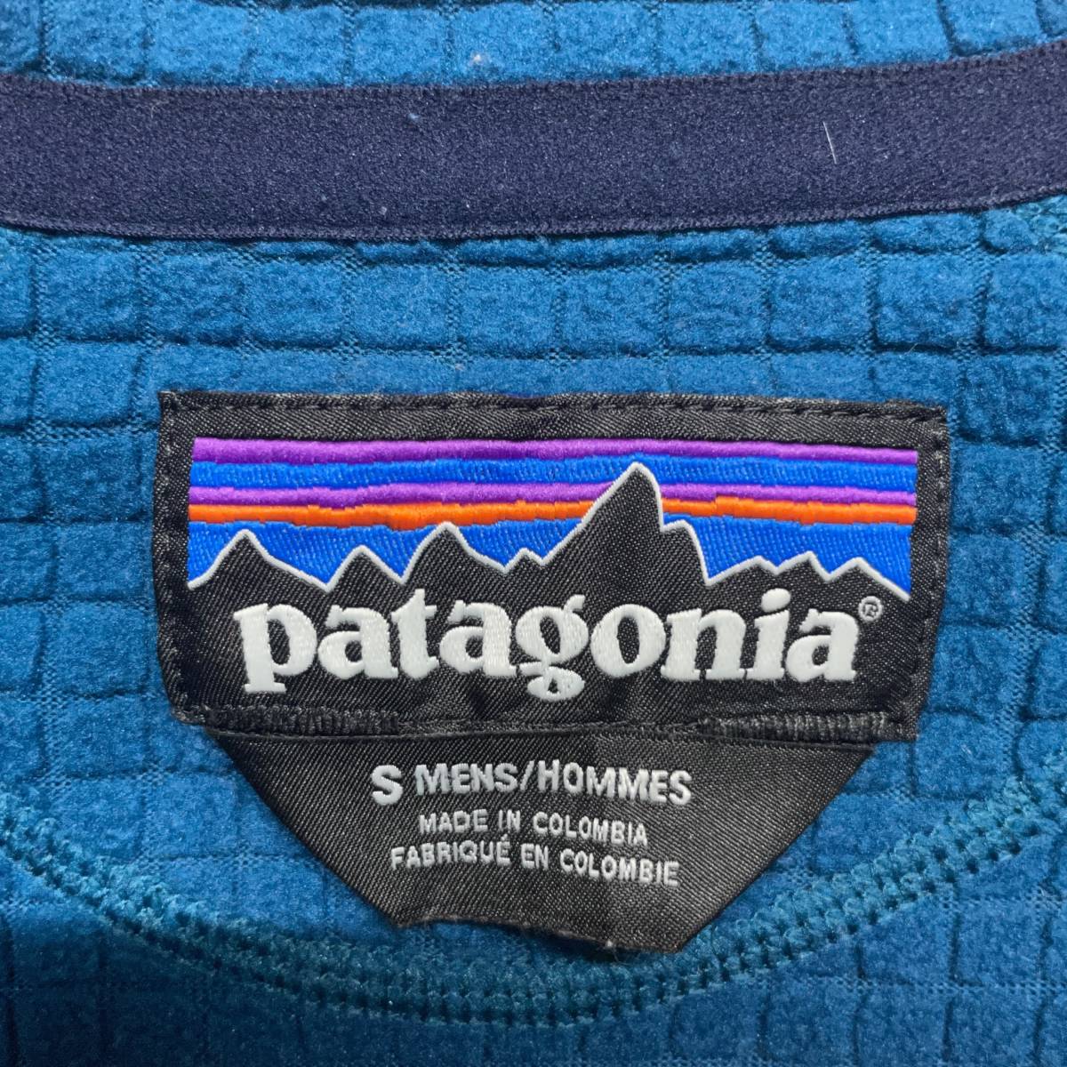 patagonia パタゴニア R1 プルオーバー レギュレーター ポーラテック アウトドア メンズ S ブルー_画像3