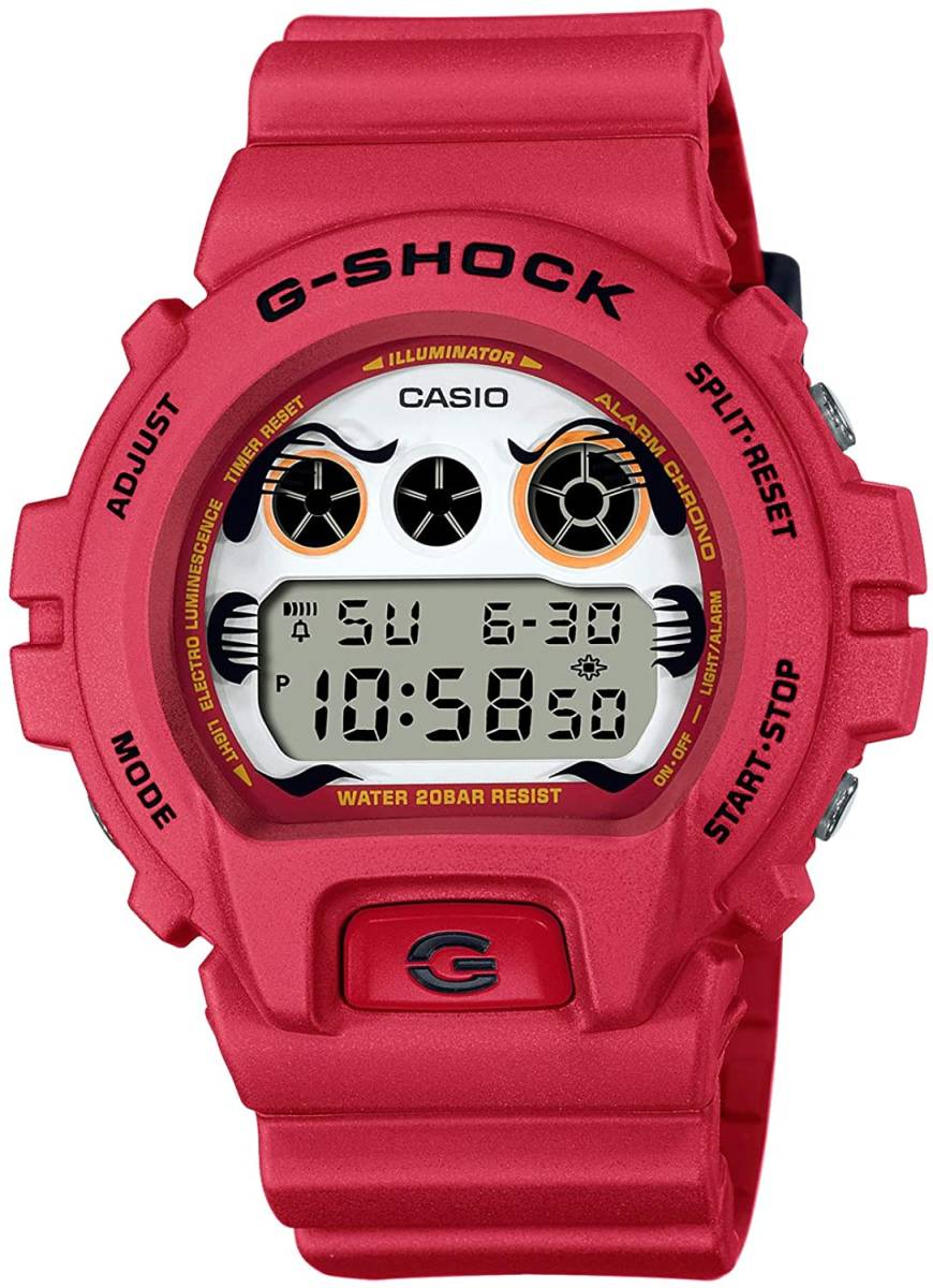 CASIO G-SHOCK カシオGショック [カシオ] 腕時計 ジーショック ダルマ DW-6900DA-4JR メンズ レッド 新品未使用品　国内正規品_画像1
