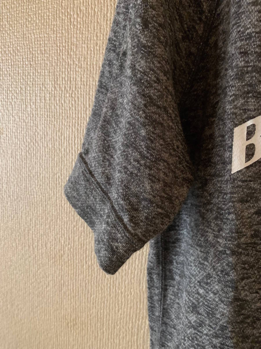 SHIPS( Ships ) half sleeve linen. sweat gray series S beautiful goods 