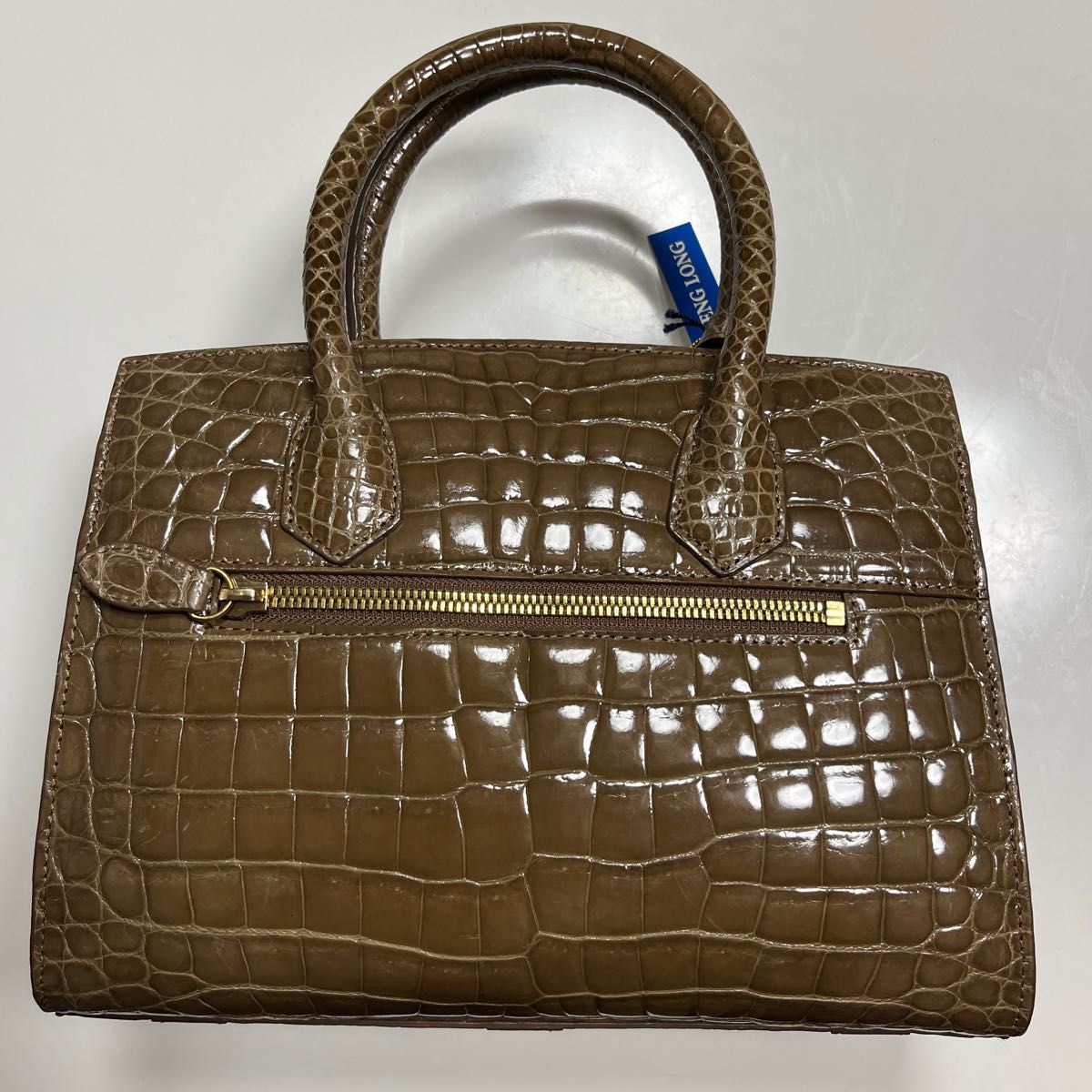未使用品 クロコダイル ヘンローン シャイニング 2way ハンドバッグ 最安 未使用品 クロコダイル ヘンローン シャイニング 2way ハンドバッグ 最安