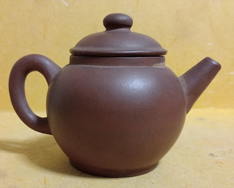 高品質の激安 茶瓶 茶壺 紫砂壷 在銘 急須 朱泥 孟臣 清代 茶次 時代