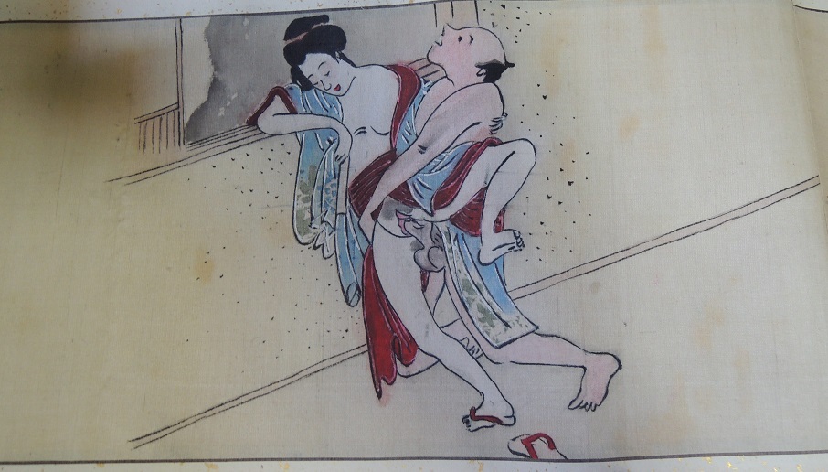 肉筆 春画 十二図 紙本 江戸時代 肉筆浮世絵 艶画 枕絵 巻物 Buyee Buyee Japanese Proxy Service Buy From Japan Bot Online