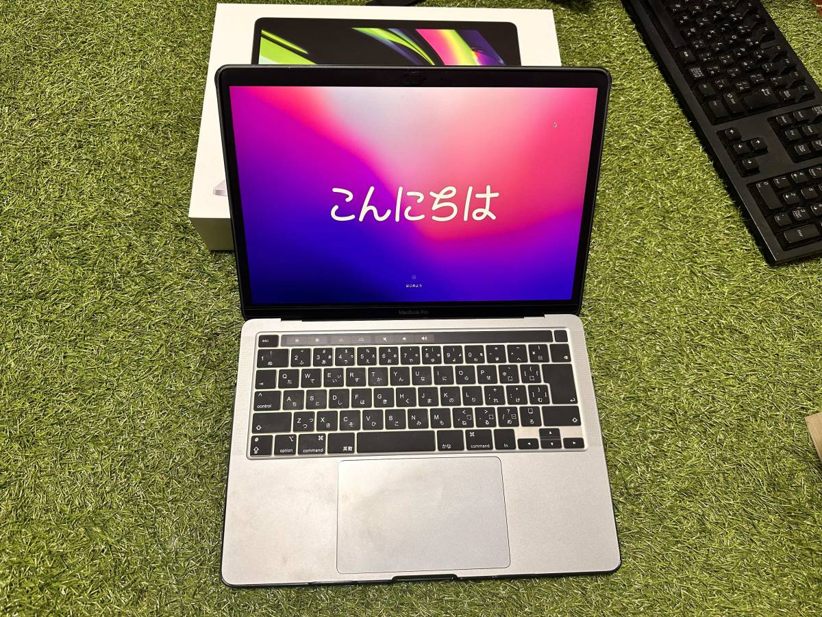 充放電回数17回容量100% 美品 Apple 2020 MacBook Pro Apple M1