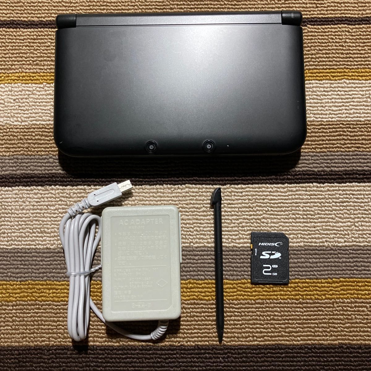 3DS ニンテンドー3DS LL 本体 ブラック 充電器付き｜PayPayフリマ