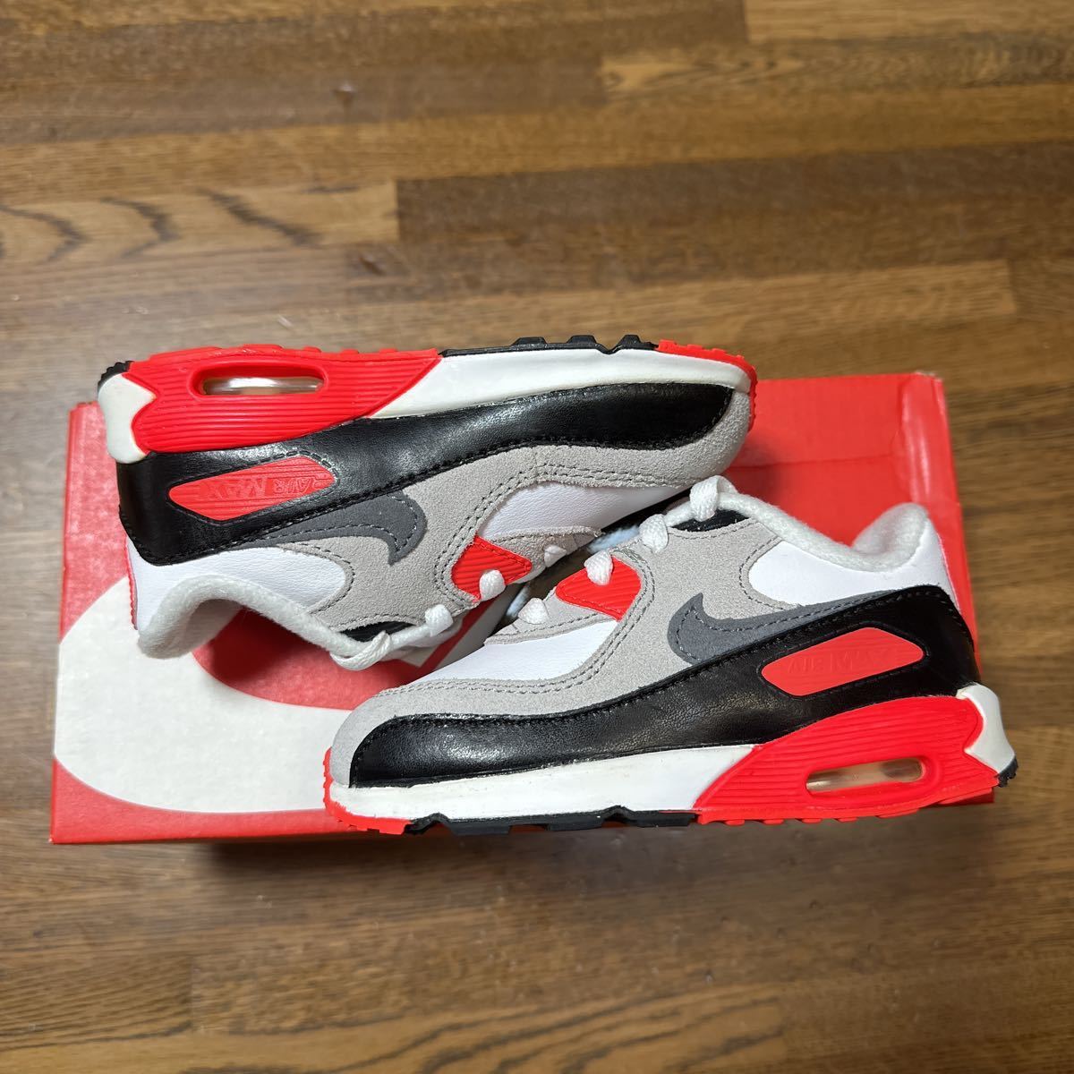 新品NIKE AIR MAX 90 PREM LTR TD kids 8C 14cm ナイキ エアマックス キッズ トドラー