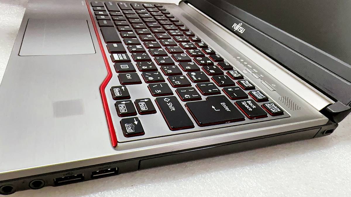 店舗良い 良品!富士通E736M 13型OfficeノートPC 最新Win11搭載