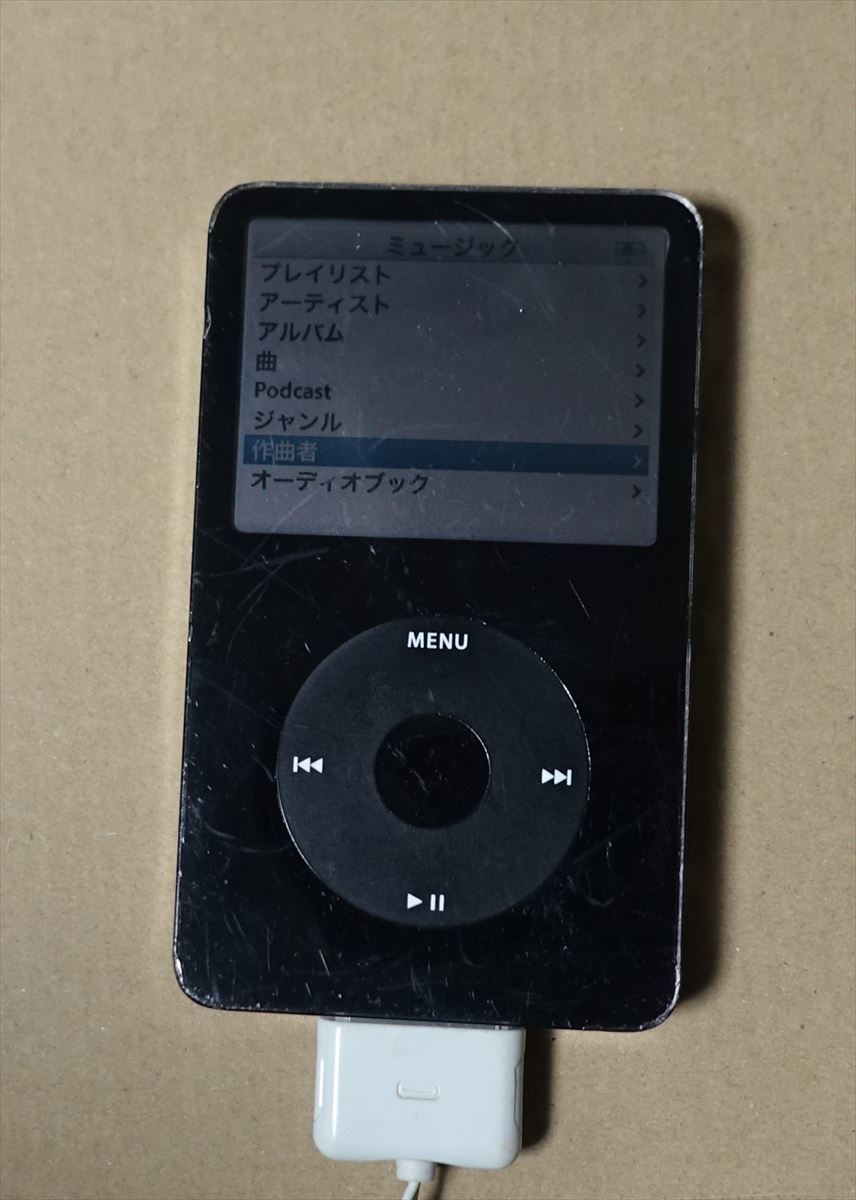 iPod 60GB A1136 Black 難あり おまけ付き_画像1