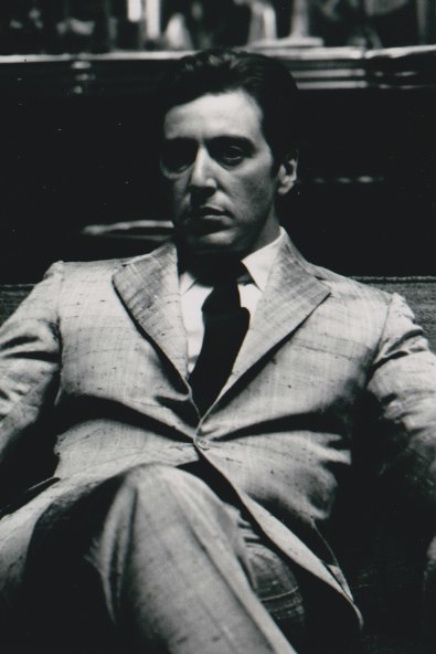 ハガキサイズ ゴッドファーザー アルパチーノ The Godfather Al Pacino 約15.8 x10.1cm 輸入 写真 h0016の画像1