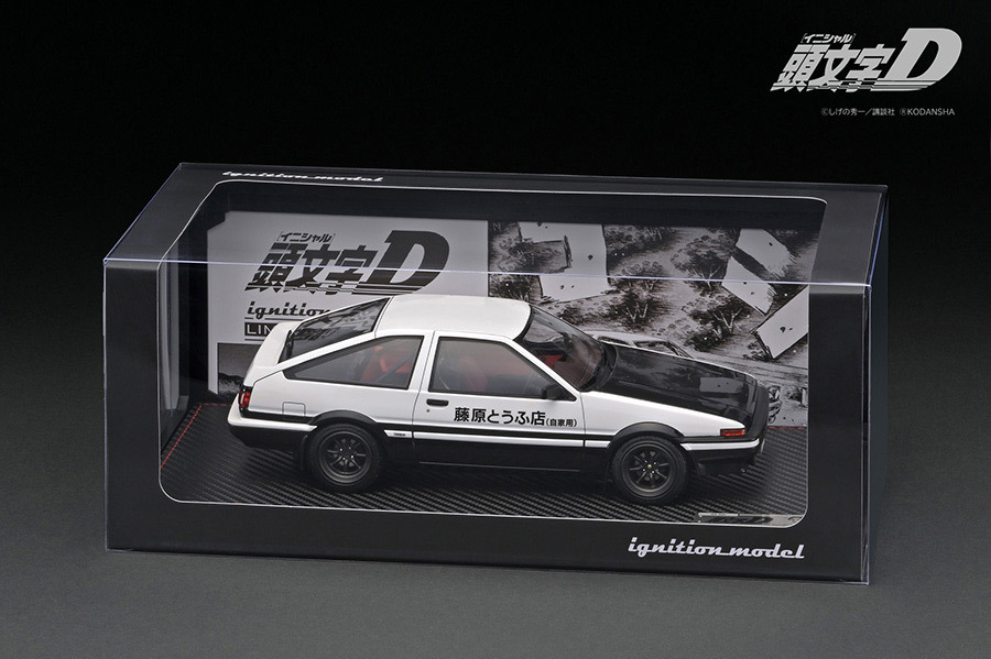 イグニッションモデル・WEB限定 1/18 頭文字 D トヨタ スプリンター