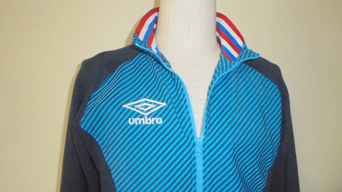 umbro Umbro training wear sweat nylon jacket S navy navy blue Descente made 