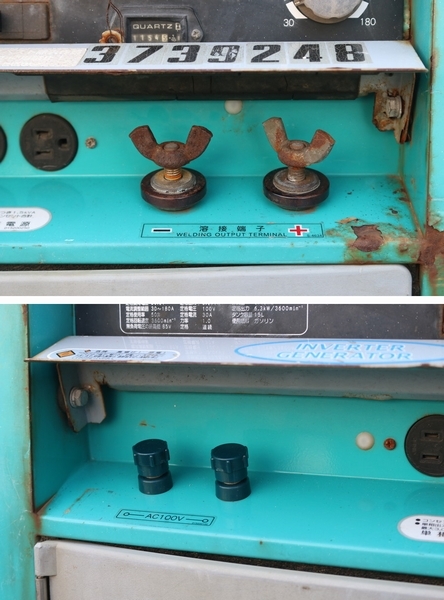 デンヨー】(GAW-180ES)発電溶接機 ジャンク 管ざ8001 デンヨー】(GAW-180ES)発電溶接機 ジャンク 管ざ8001