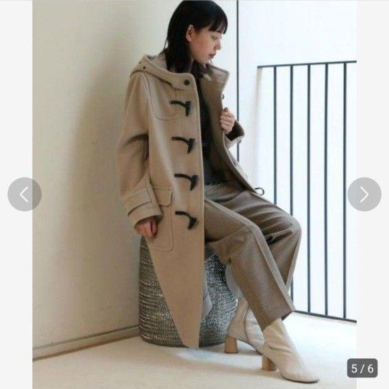 新品タグ付き】TOMORROWLANDウールメルトンダッフルコート | repro-rema.rs