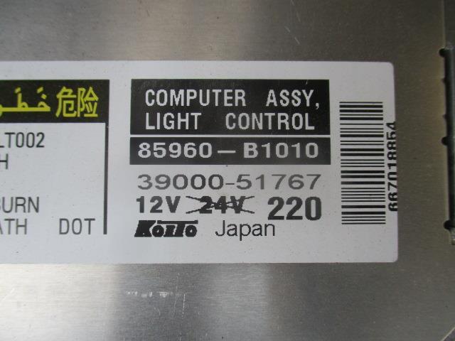パッソ DBA-KGC10 ライトコントロールユニット_画像2
