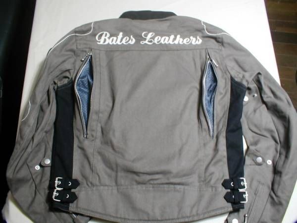 d新品■BATES/ベイツ 12ozコットンキャンバスJKT灰_画像2