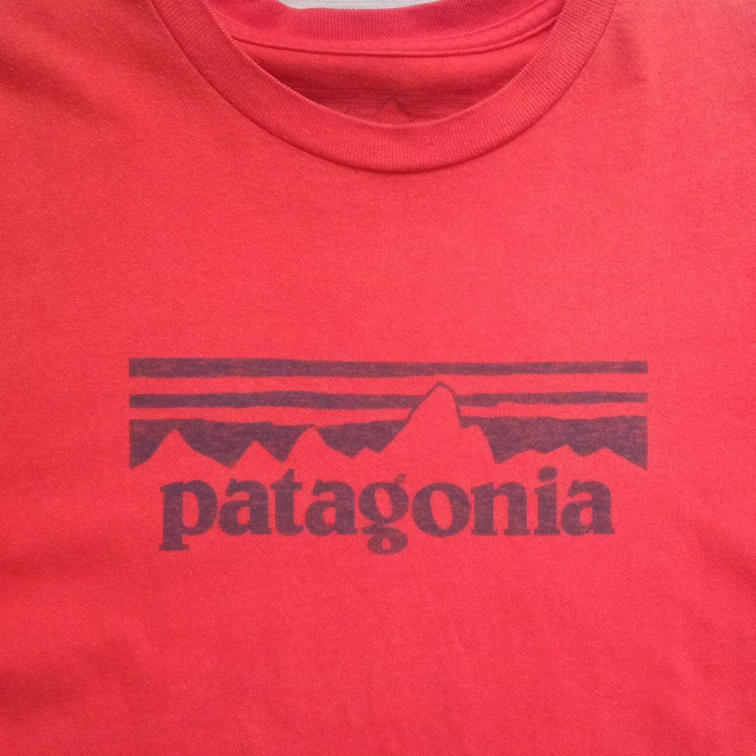 パタゴニアTシャツ 半袖Tシャツ　ビッグロゴ