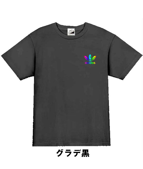 【azides黒2XL】5ozアジデスグラデ1ポイントTシャツ面白いおもしろうけるネタプレゼント送料無料・新品2999円