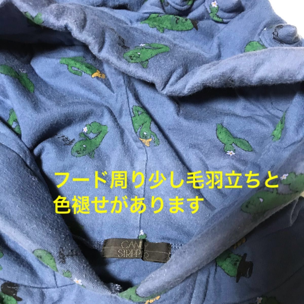 キャンディストリッパー◎サボテン柄フーディー長袖チュニックワンピース Mサイズ☆個性的 ロデオクラウンズ Ne-net 着画あり