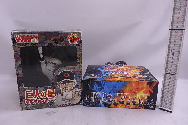 Bot-Biz Joe &. male horse figure bottle cap collection (1BOX) unopened + star . male horse real figure ( unused goods ) box ....