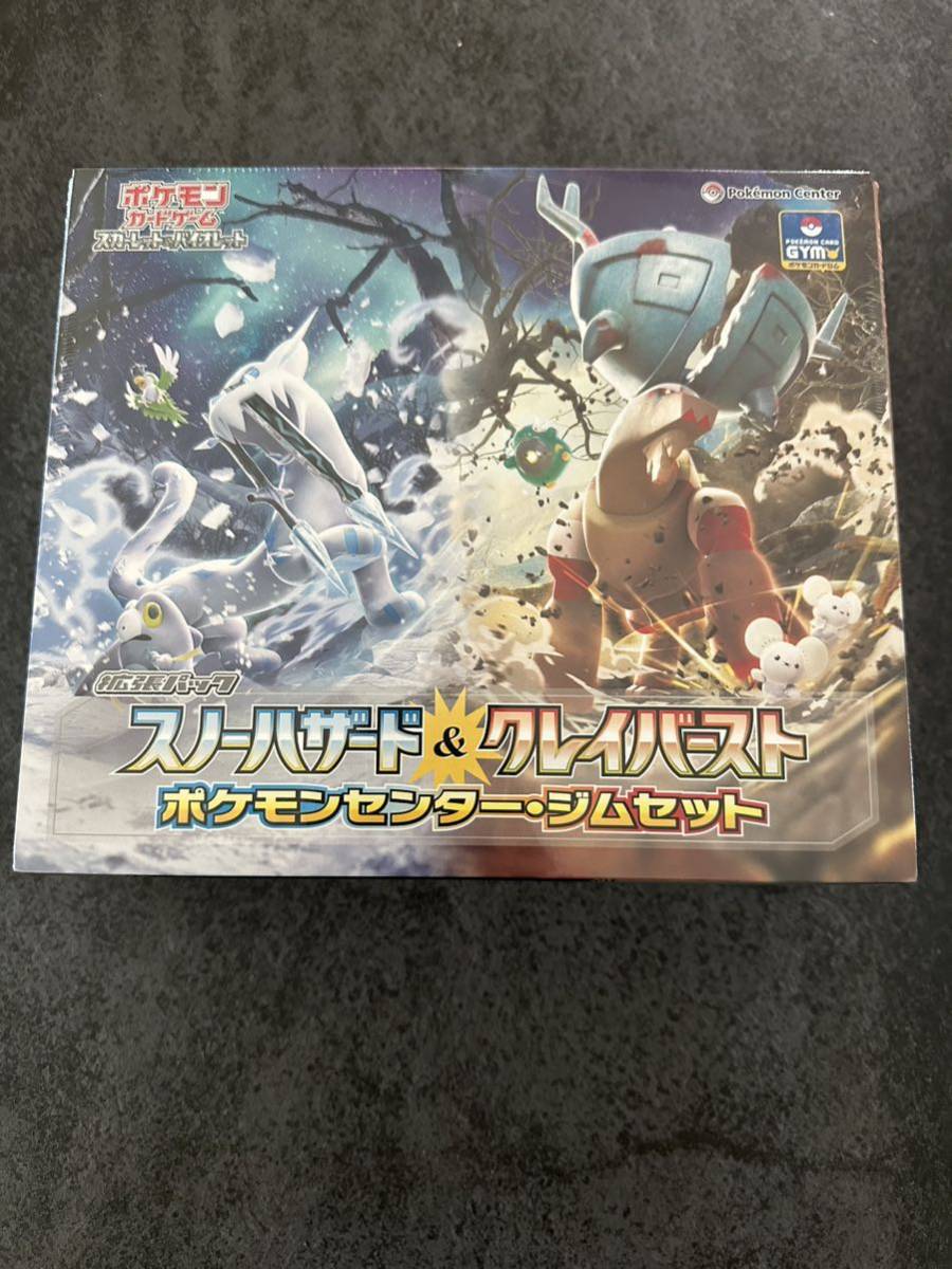 超人気新品 ポケモンカード スノーハザード&クレイ 【シュリンク付き