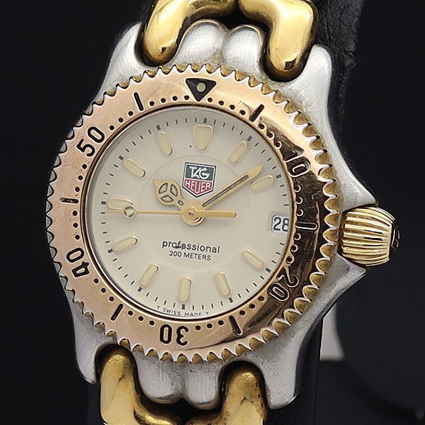 安い購入 タグホイヤー プロフェッショナル200 SS×GP QZ レディース