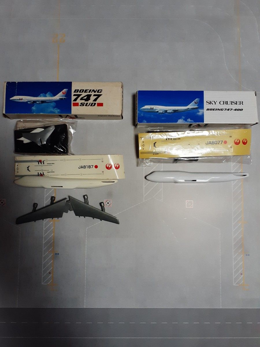 JAL・モデルプレーン・2機セット