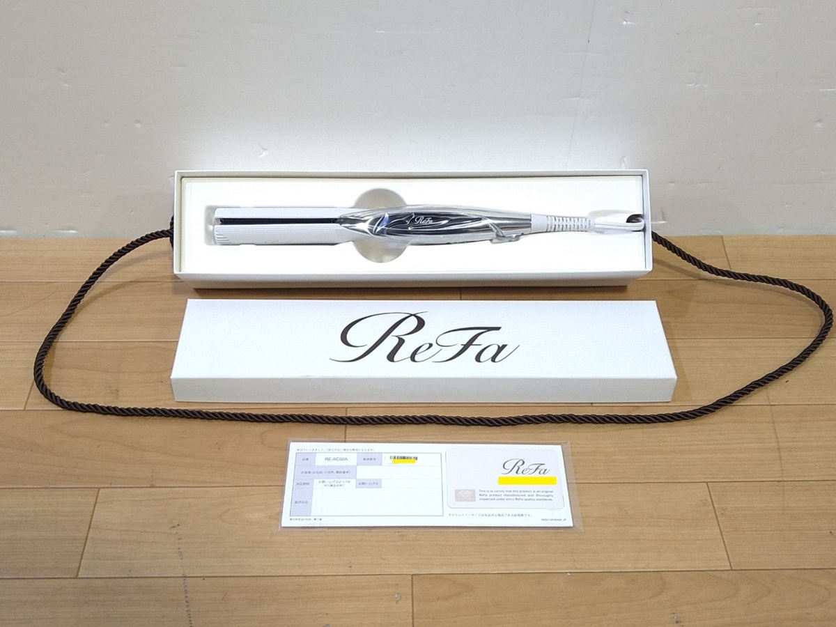 1円 新品 MTG ReFa リファ ビューテック ストレートアイロン RE-AC02A