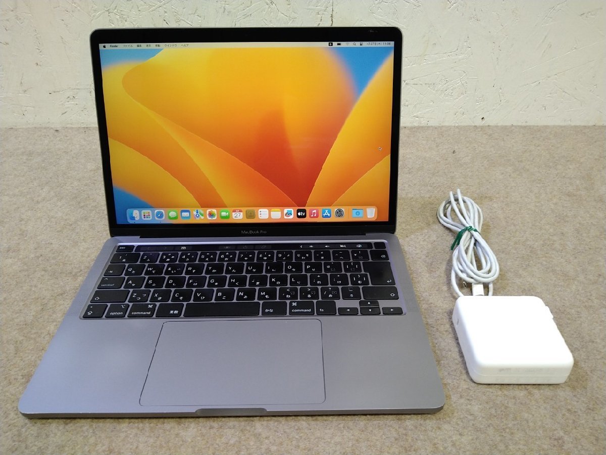 1円 Apple MacBook Pro 13-inch 2020 Thunderbolt3×4モデル/macOS 