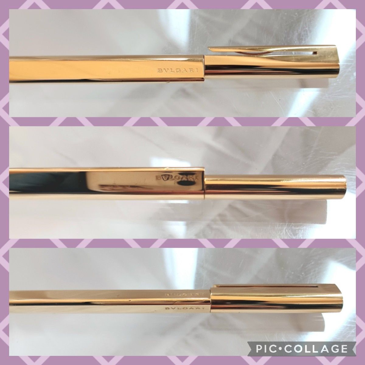 BVLGARI】ブルガリ ボールペン メタル GP ゴールド 黒インク