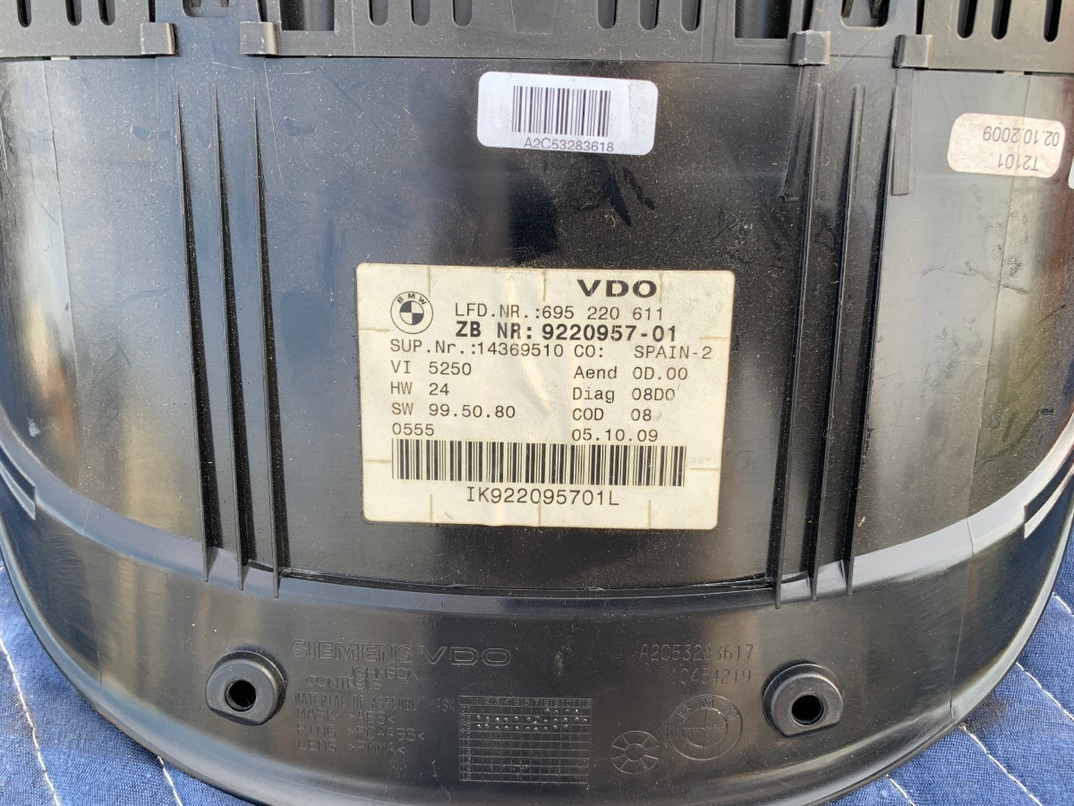 BMW meter 695220611 BMW 320i N46N meter R050217