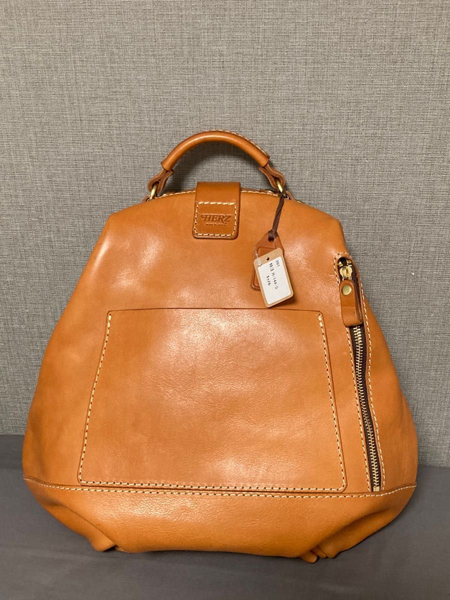 特注新品】HERZ ヘルツ わんぱくリュック R-144 キャメル|Yahoo