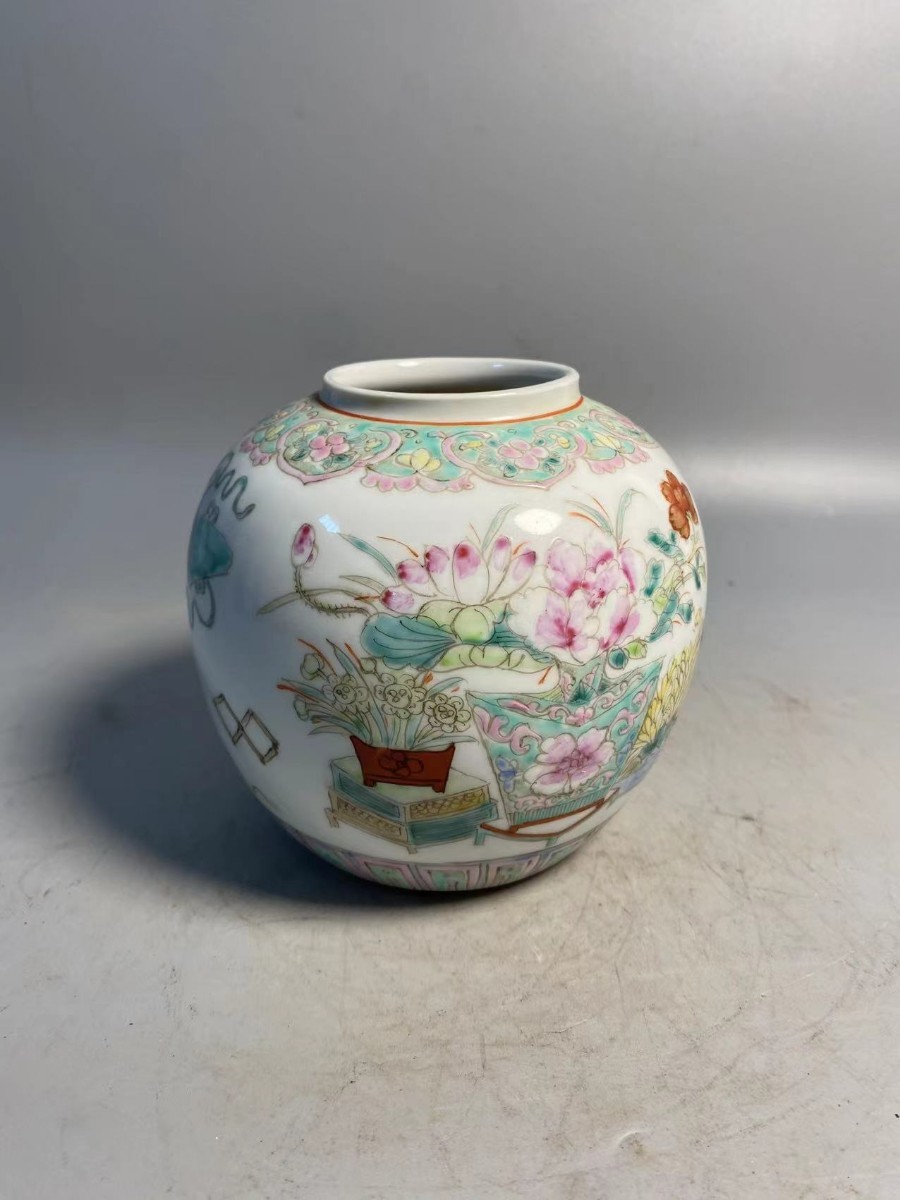 代購代標第一品牌-樂淘letao-旧家蔵出清朝期陶磁器景徳鎮製染付茶入