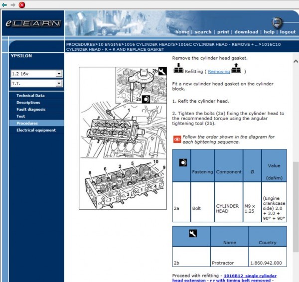 Lancia Ypsilon Lancia Epsilon 2nd ELearn electron service book service book repair book repair manual body repair wiring diagram Lancia 