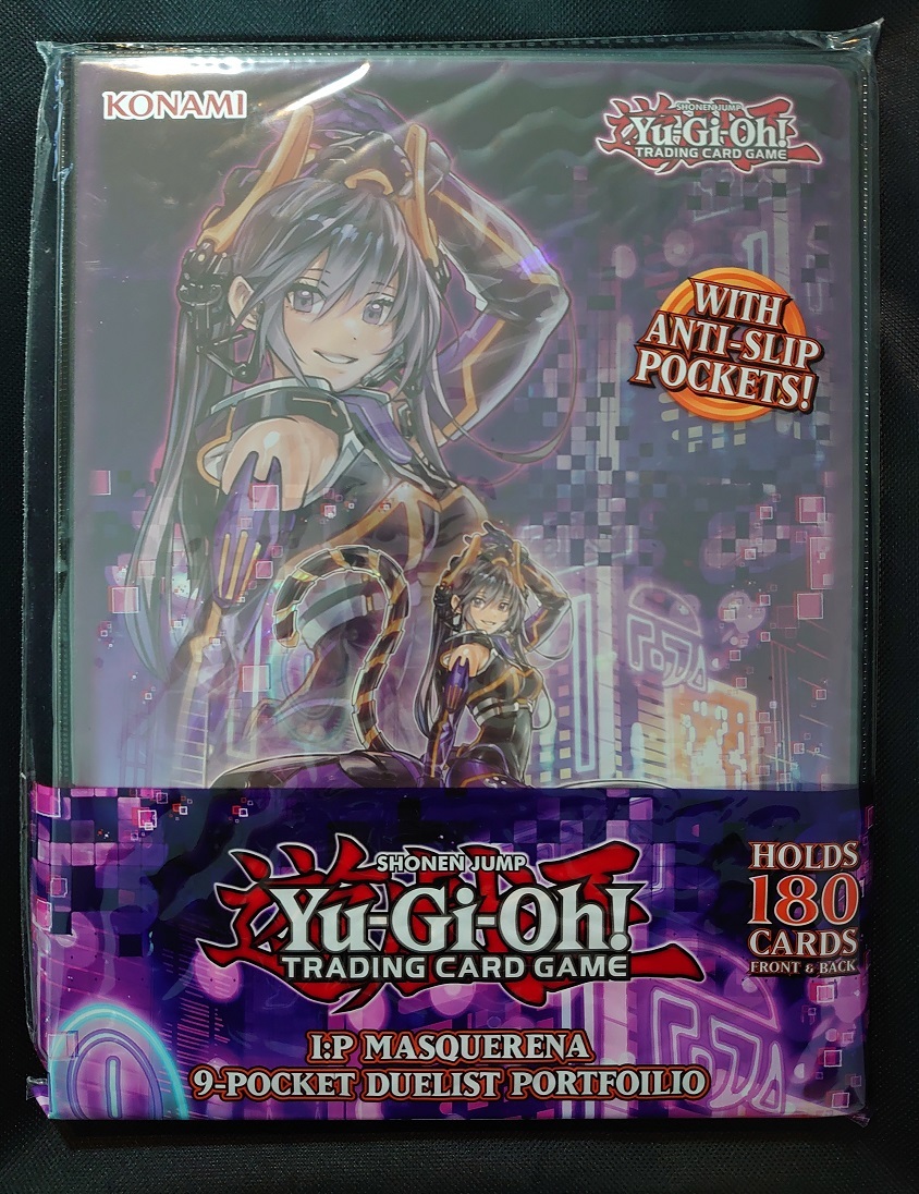 遊戯王 英語版 公式バインダー I P マスカレーナ 1個 新品未開封 遊戯王 英語版 公式バインダー I P マスカレーナ 1個 新品未開封