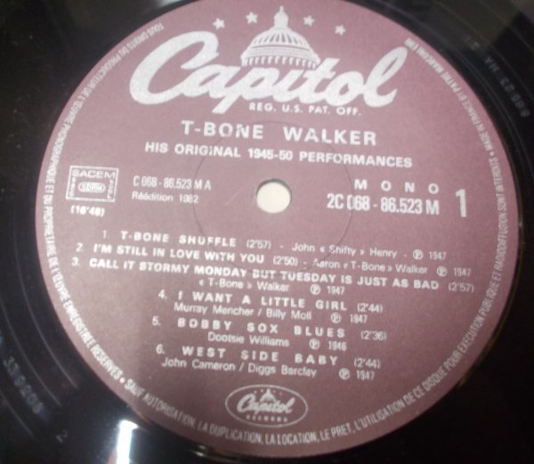 T-BONE WALKER/HIS ORIGINAL 1945-1950_画像3