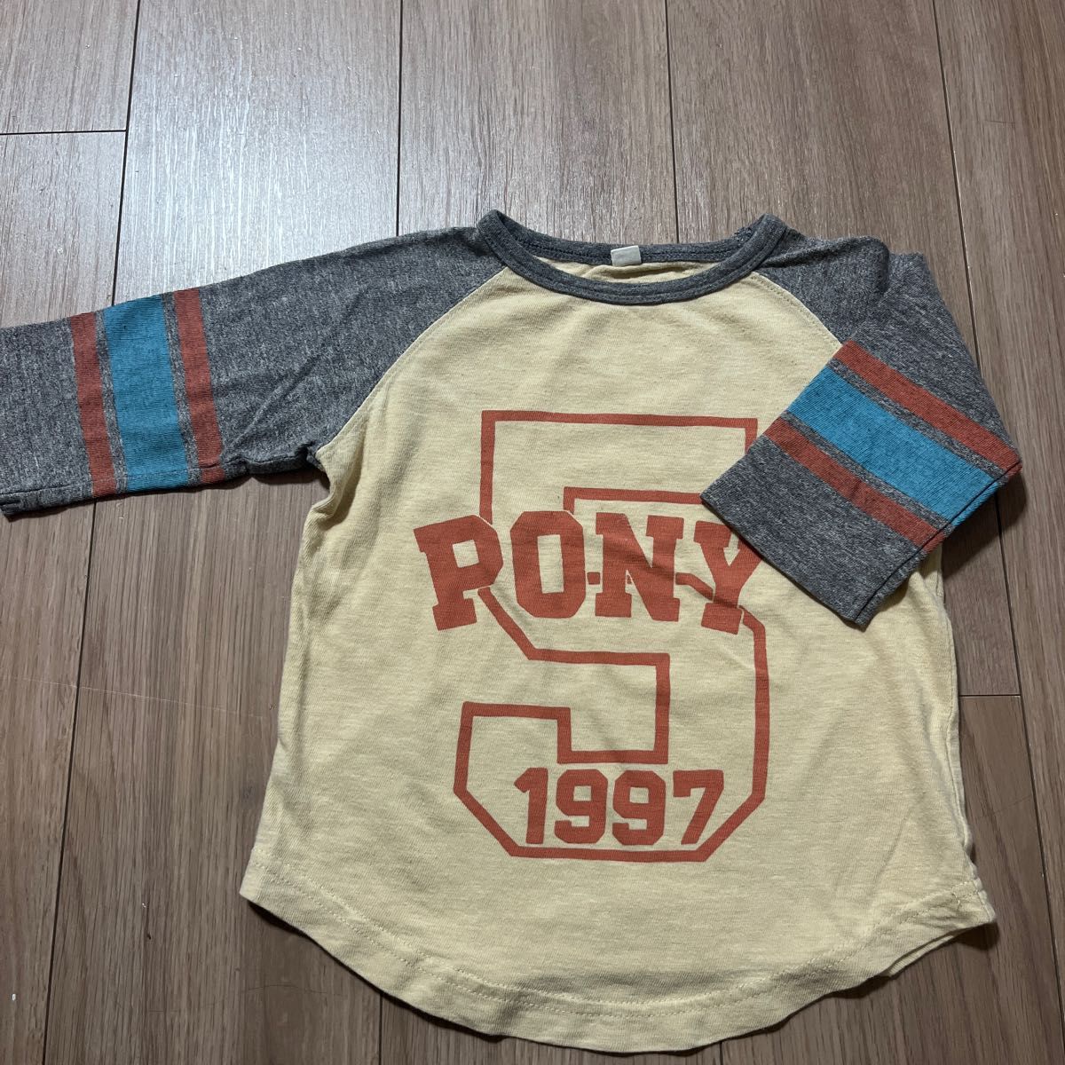 PONY GO ROUND ポニーゴーラウンド 七分丈Tシャツ 100センチ XS｜PayPayフリマ