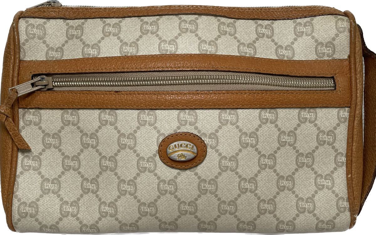 限定SALEセール Gucci - GUCCI グッチ セカンドバッグ GGプラス レザー