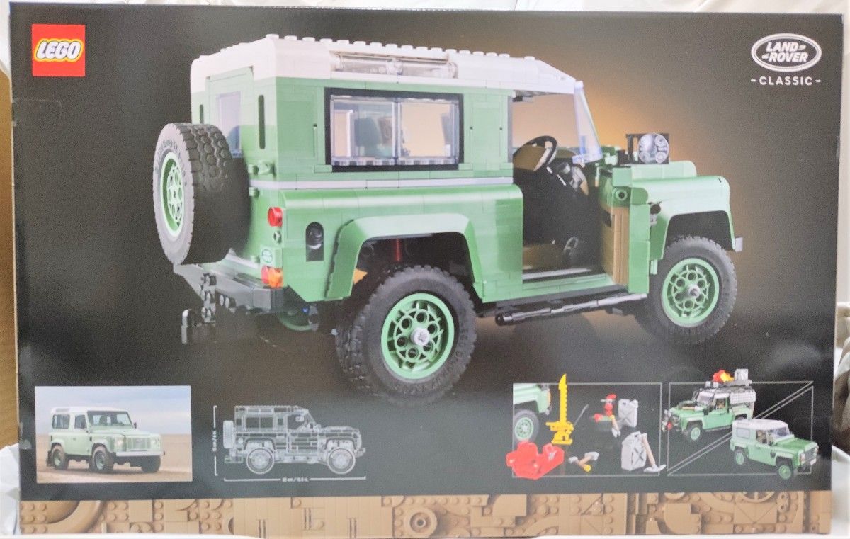 新品未開封 レゴ アイコン ランドローバー クラシック・ディフェンダー