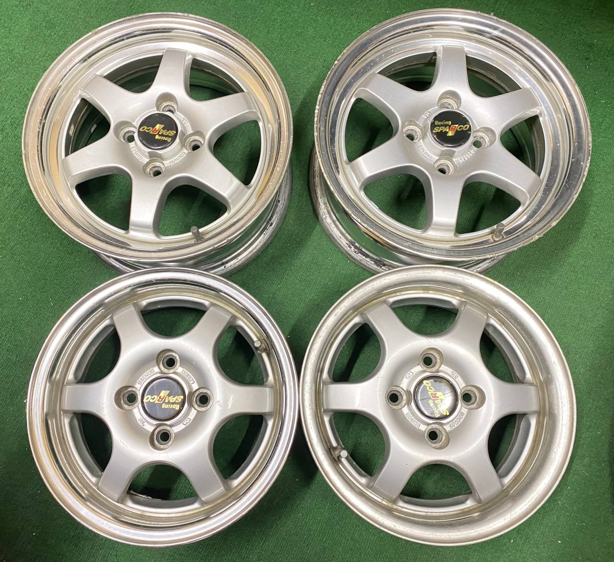 ヤフオク! - Racing SPARCO・アルミホイール4本セット・PC...