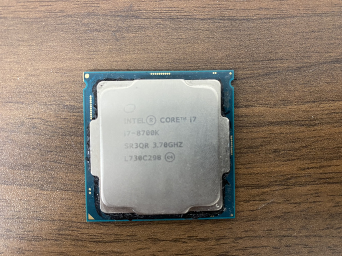 公式ショップ Intel CPU 第8世代 Core i7 8700K 3.70GHz 6コア 12M