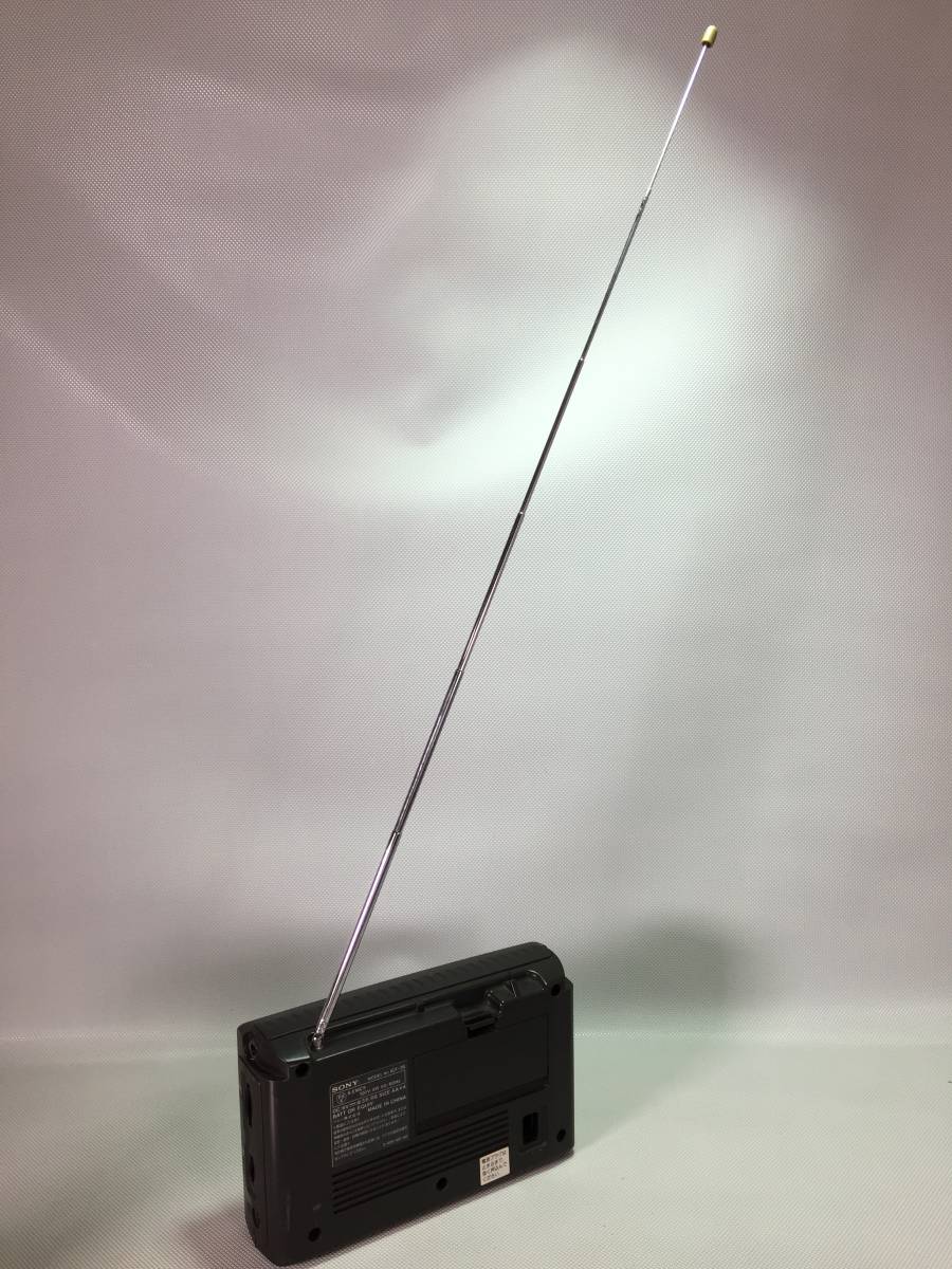 J1013●SONY ソニー FM AM 2BAND RADIO ラジオ ポータブルラジオ ワイドFM ICF-28_画像6