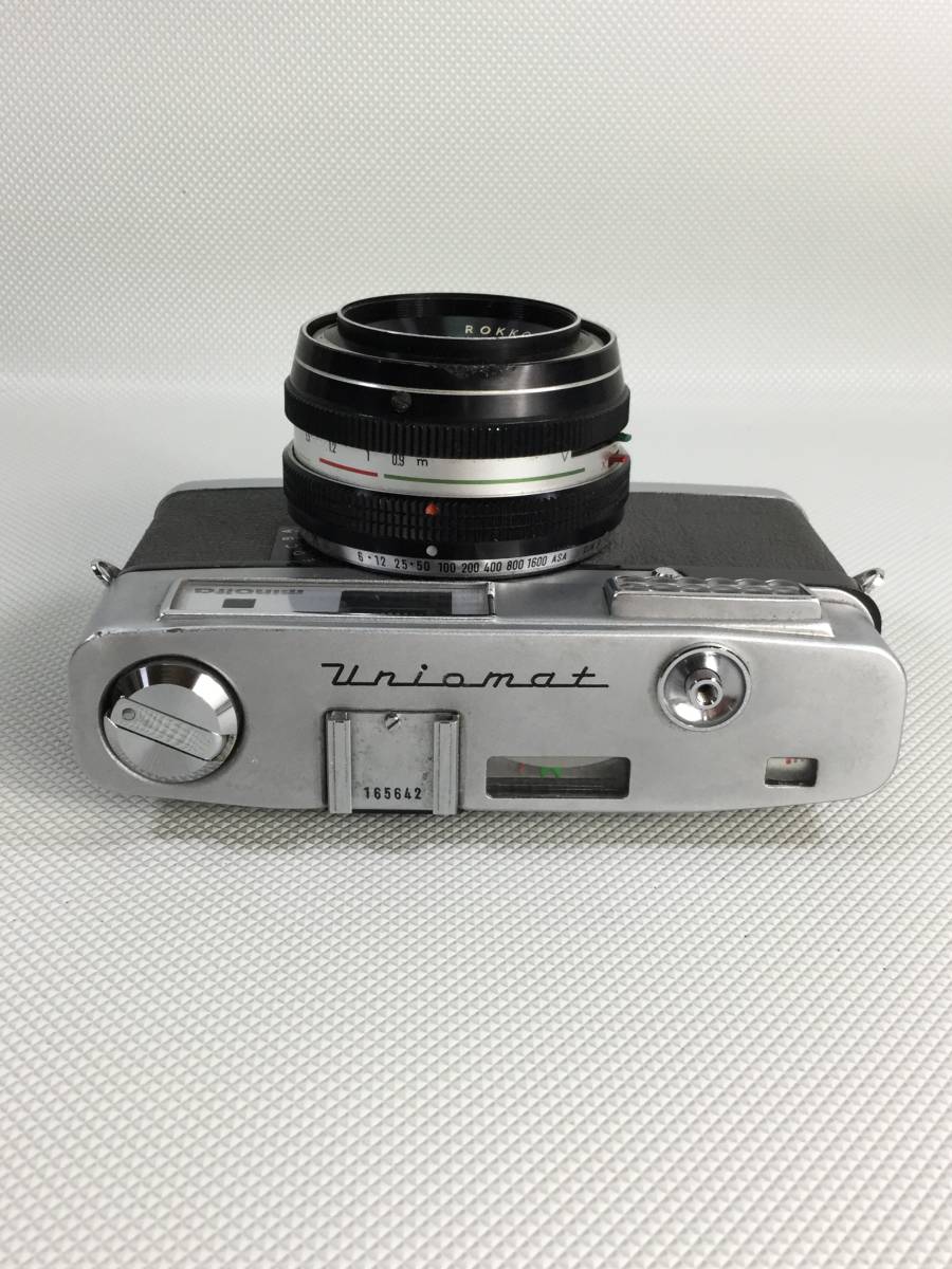 S1221☆MINOLTA ミノルタ Uniomat ユニオマット フィルムカメラ コンパクトカメラ カメラ レンズ/1:2.8/45_画像3