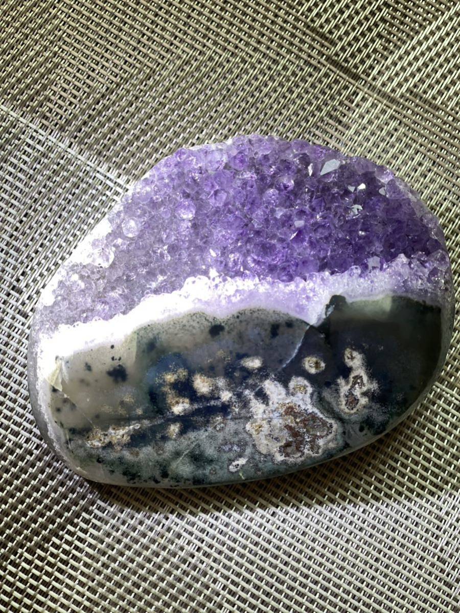 有名なブランド アメジスト クラスター 紫水晶 原石 瑪瑙母岩 紫水晶
