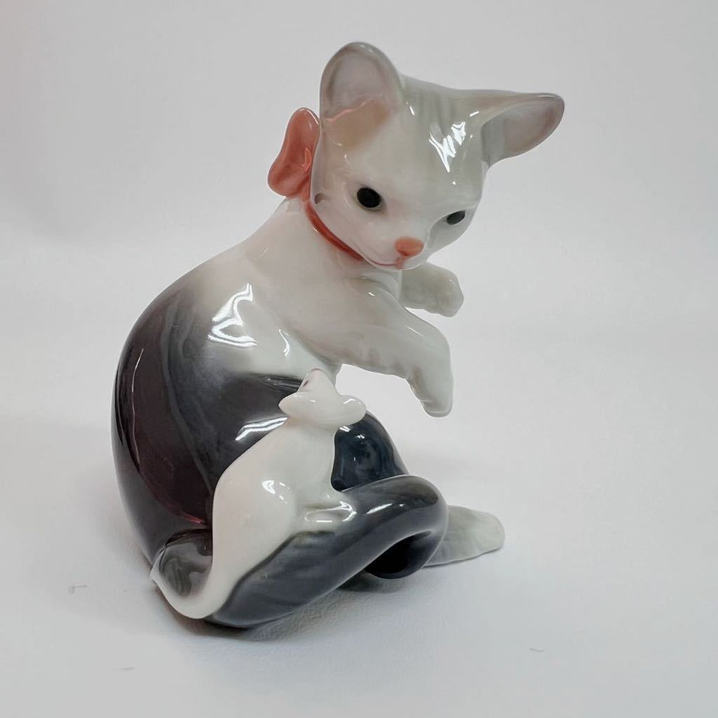 90%以上節約 リヤドロ LLADRO No.5236 子猫とねずみ Cat and Mouse