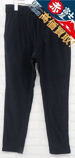 3P2591/junhashimoto PILE ONE TUCK PANTS 1071811004 ジュンハシモト パイルワンタックパンツ