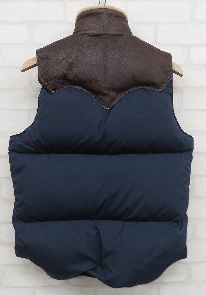 3J1746/未使用品 Rocky Mountain CHRISTY VEST 290-222-13 ロッキーマウンテン クリスティベスト ダウンベスト_画像3