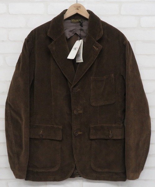 3J1721 未使用品 RRL CORDUROY SPORT JACKET ダブルアールエル